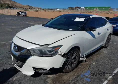 2018 Nissan Maxima 3.5 Platinum z USA, uszkodzony, nr VIN 1N4AA6AP2JC391903